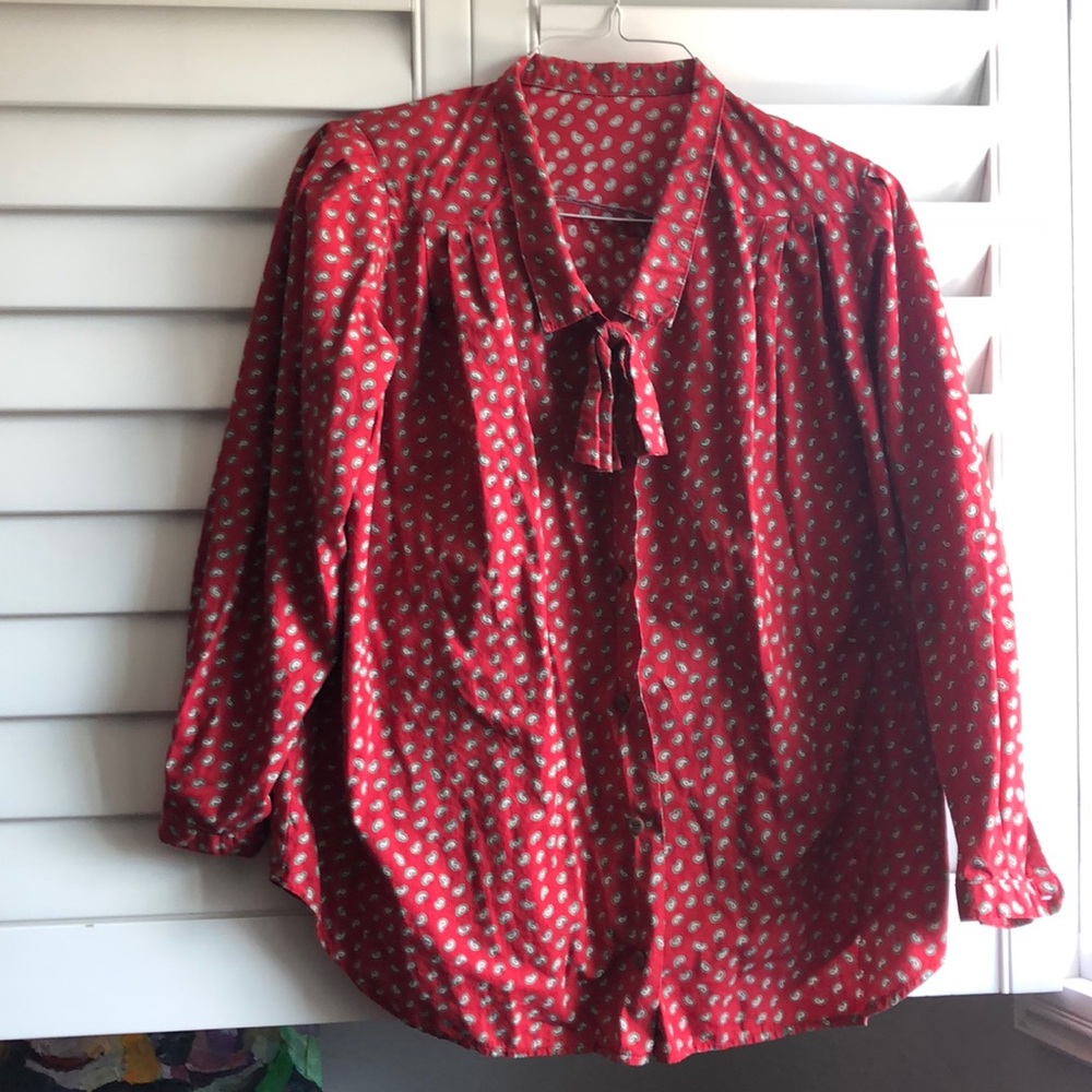 Vintage Paisley button down
